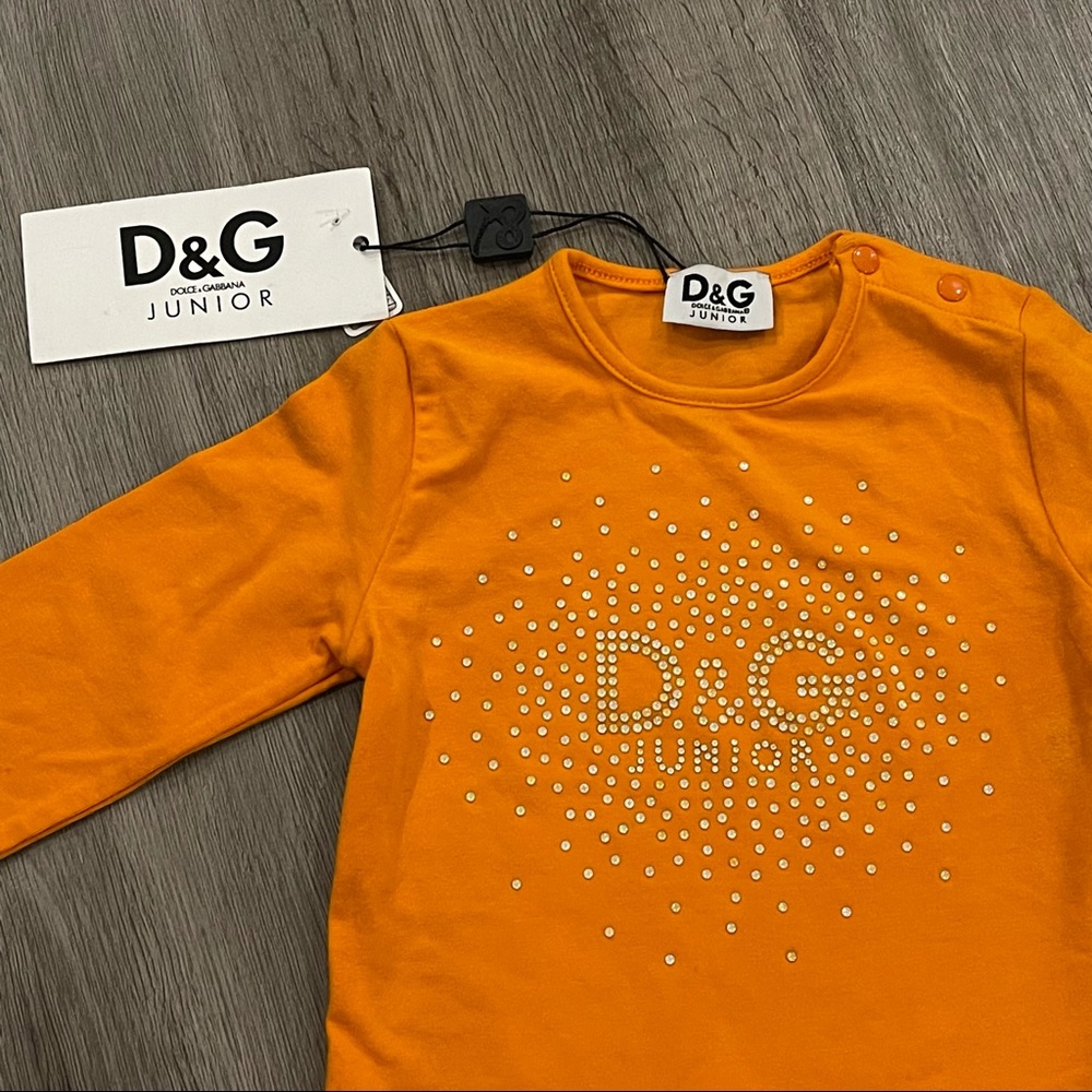 NEW❗️Dolce & Gabbana Junior Long Sleeve Top - NWT ✨